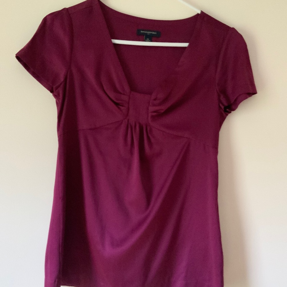 Women 100% silk shirt